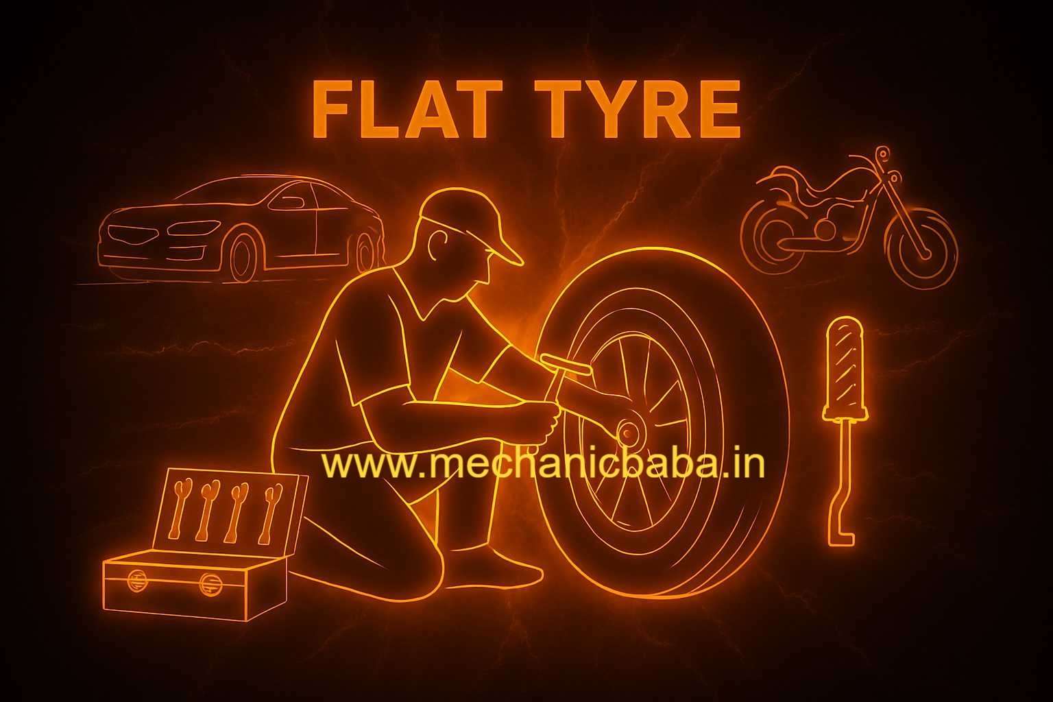 Flat Tyre Repair in Bengaluru
